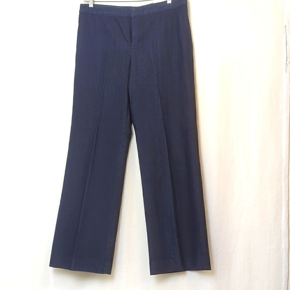 Ellen Tracy Denim Trousers Jeans Mid Wash Size 12